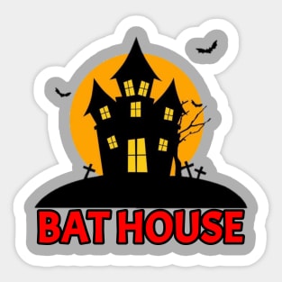 Bathouses Sticker